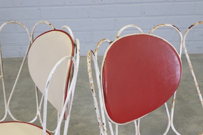 Lot 63 - A pair of French garden chairs