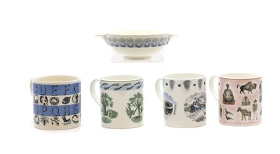 Lot 253 - A group of Wedgwood pottery mugs