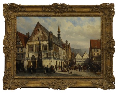 Lot 53 - Cornelis Springer (Dutch, 1817-1891)