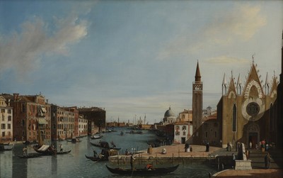 Lot 100 - Follower of Canaletto