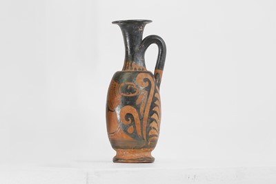 Lot 84A - An Apulian squat red figure pottery lekythos