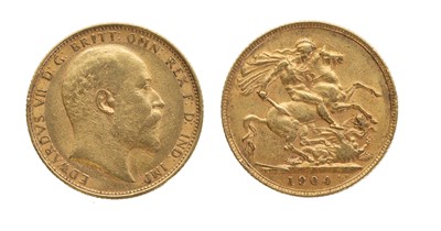 Lot 39 - Coins, Great Britain, Edward VII (1901-1910)
