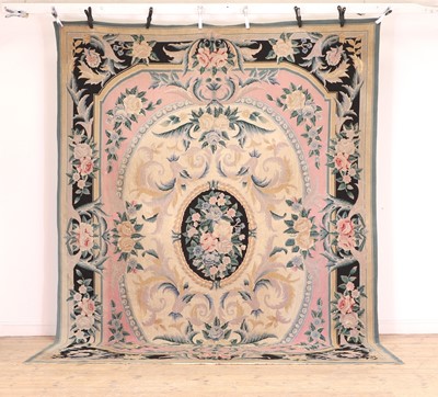 Lot 312 - An Aubusson carpet