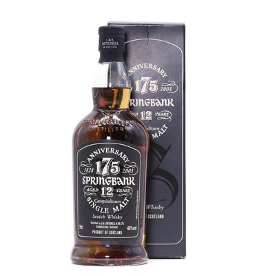 Lot 183 - Springbank - 12 years old