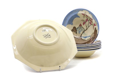 Lot 226 - A collection of Clarice Cliff 'Blue Japan' pottery