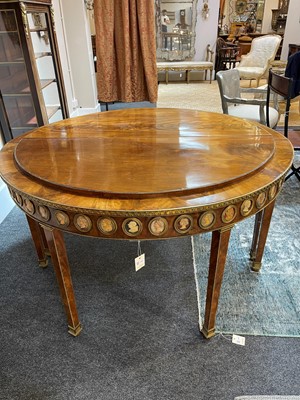 Lot 554 - A pair of neoclassical mahogany and ormolu pier tables