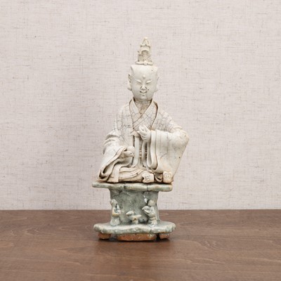 Lot 14 - Three Chinese Hutian ware figures