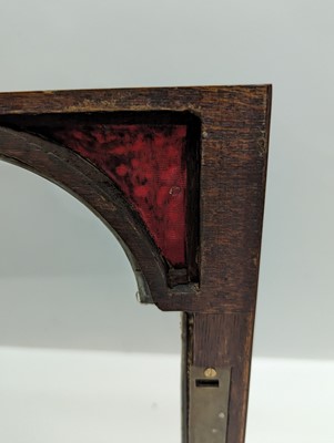 Lot 209 - A George III mahogany bracket clock