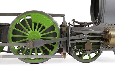 Lot 341 - A 7inch gauge live steam model of a locomotive