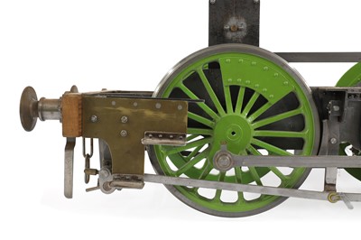 Lot 341 - A 7inch gauge live steam model of a locomotive