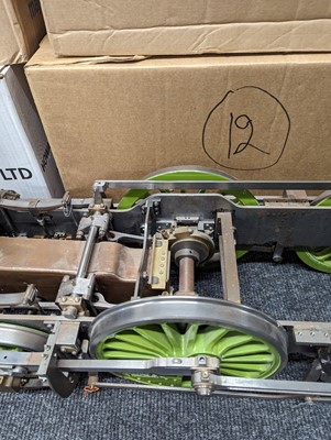 Lot 341 - A 7inch gauge live steam model of a locomotive