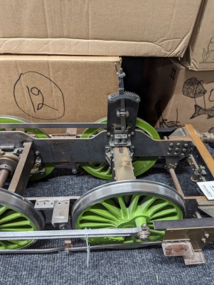 Lot 341 - A 7inch gauge live steam model of a locomotive