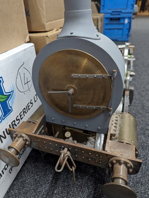 Lot 341 - A 7inch gauge live steam model of a locomotive