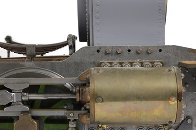 Lot 341 - A 7inch gauge live steam model of a locomotive