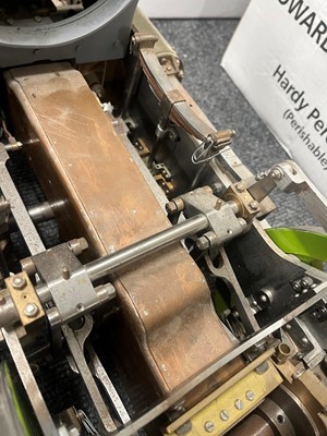 Lot 341 - A 7inch gauge live steam model of a locomotive