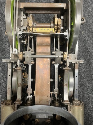 Lot 341 - A 7inch gauge live steam model of a locomotive