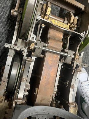 Lot 341 - A 7inch gauge live steam model of a locomotive