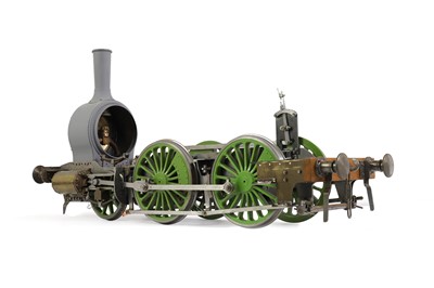 Lot 341 - A 7inch gauge live steam model of a locomotive