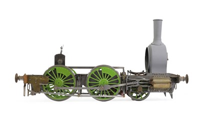 Lot 341 - A 7inch gauge live steam model of a locomotive