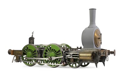 Lot 341 - A 7inch gauge live steam model of a locomotive