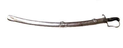Lot 104 - A 1796 Light Cavalry Officer's sabre