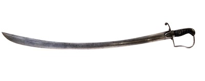 Lot 104 - A 1796 Light Cavalry Officer's sabre