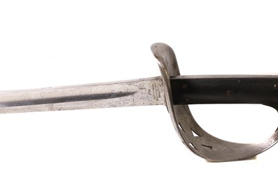 Lot 105 - An 1890 Pattern Cavalry Trooper's sword