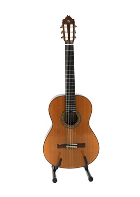 Lot 367 - An Alhambra '9P' classical guitar
