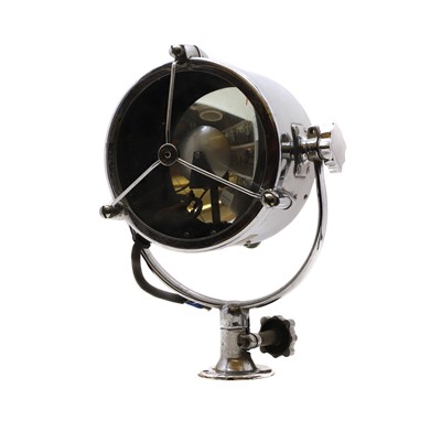 Lot 344 - A chrome Francis Searchlight