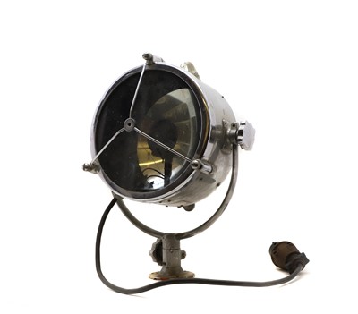 Lot 343 - A chrome Francis Searchlight