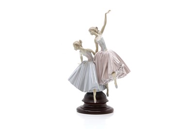 Lot 178 - A Lladro porcelain 'Merry Ballet' figure group