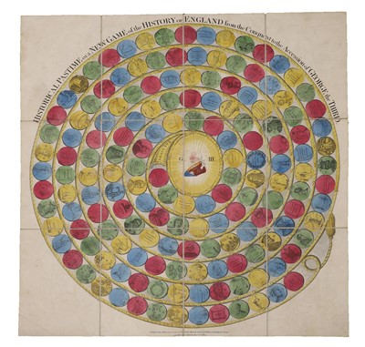 Lot 296 - Early Board Game: Historical pastime