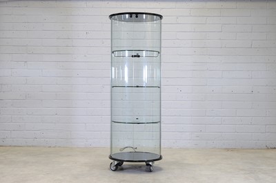 Lot 299 - An Italian 'Pigreco' glass display cabinet
