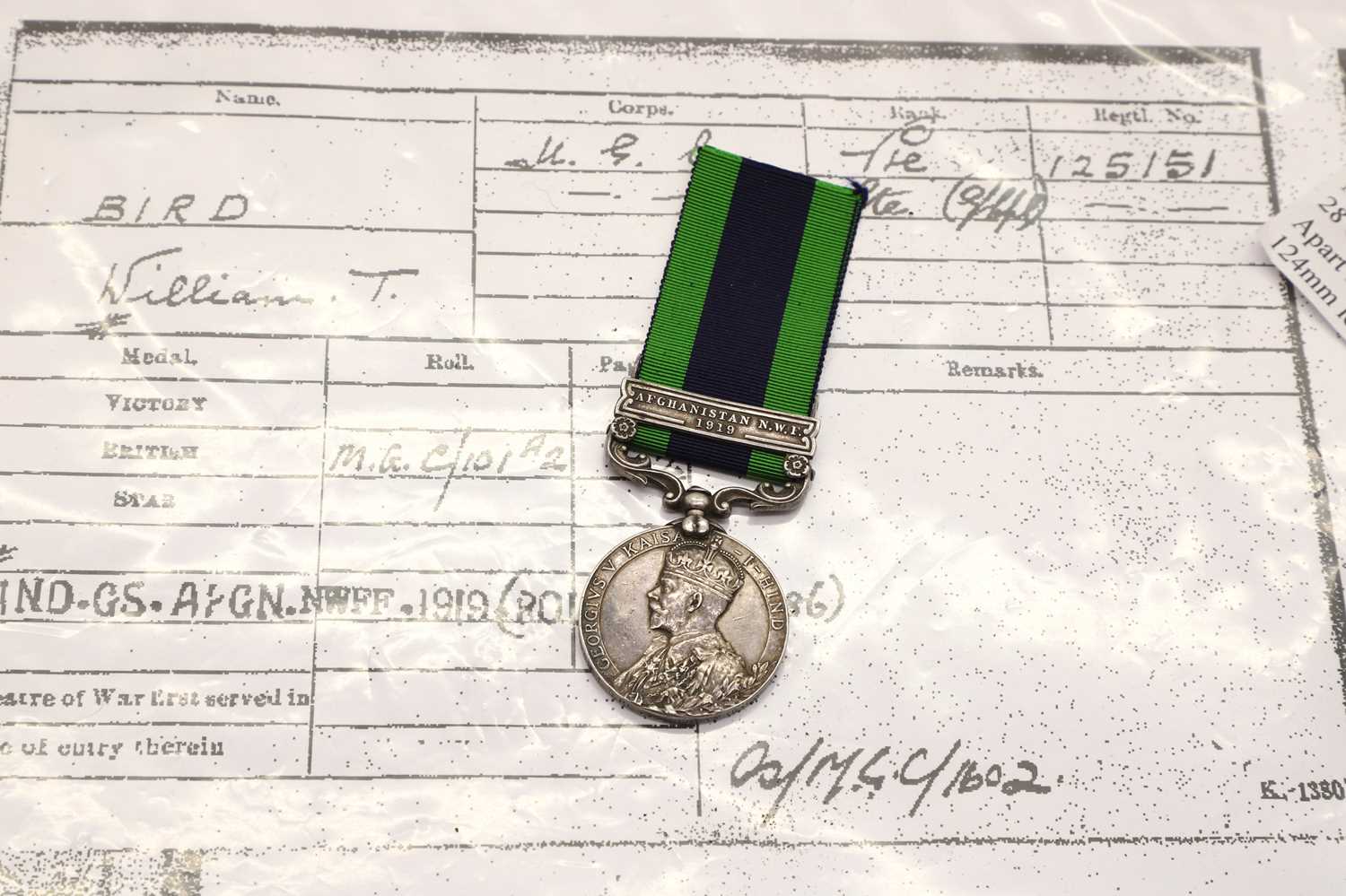 Lot 147 - A George V India General Service Medal