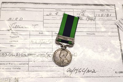 Lot 147 - A George V India General Service Medal