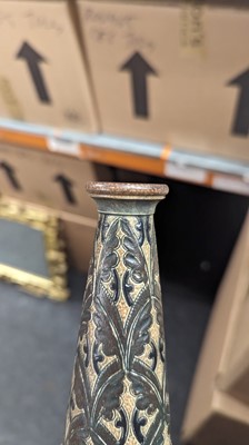 Lot 13 - A Martin Brothers' stoneware vase