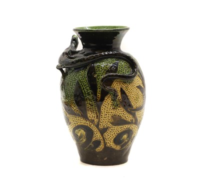 Lot 181 - A Barnstaple art pottery vase