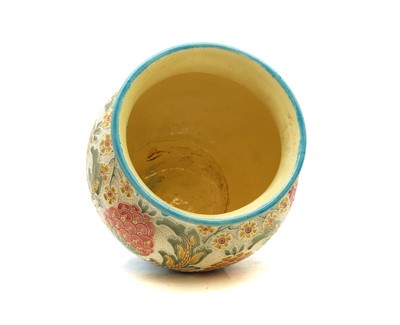 Lot 210 - A Burmantofts faience jardiniere