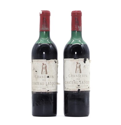 Lot 66 - Chateau Latour, Pauillac, 1967