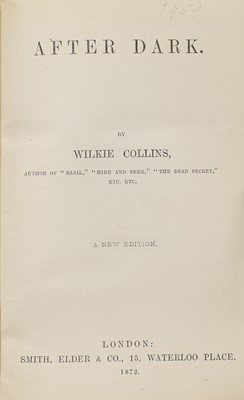 Lot 91 - COLLINS, Wilkie