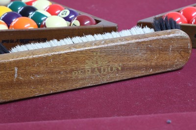 Lot 558 - A Hamilton 'Buchanan' three quarter size oak snooker or dining table