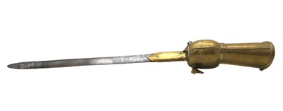 Lot 262 - An Indian gauntlet sword or pata