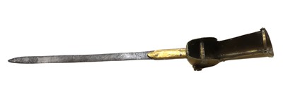 Lot 262 - An Indian gauntlet sword or pata