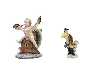Lot 206 - A Meissen porcelain figure