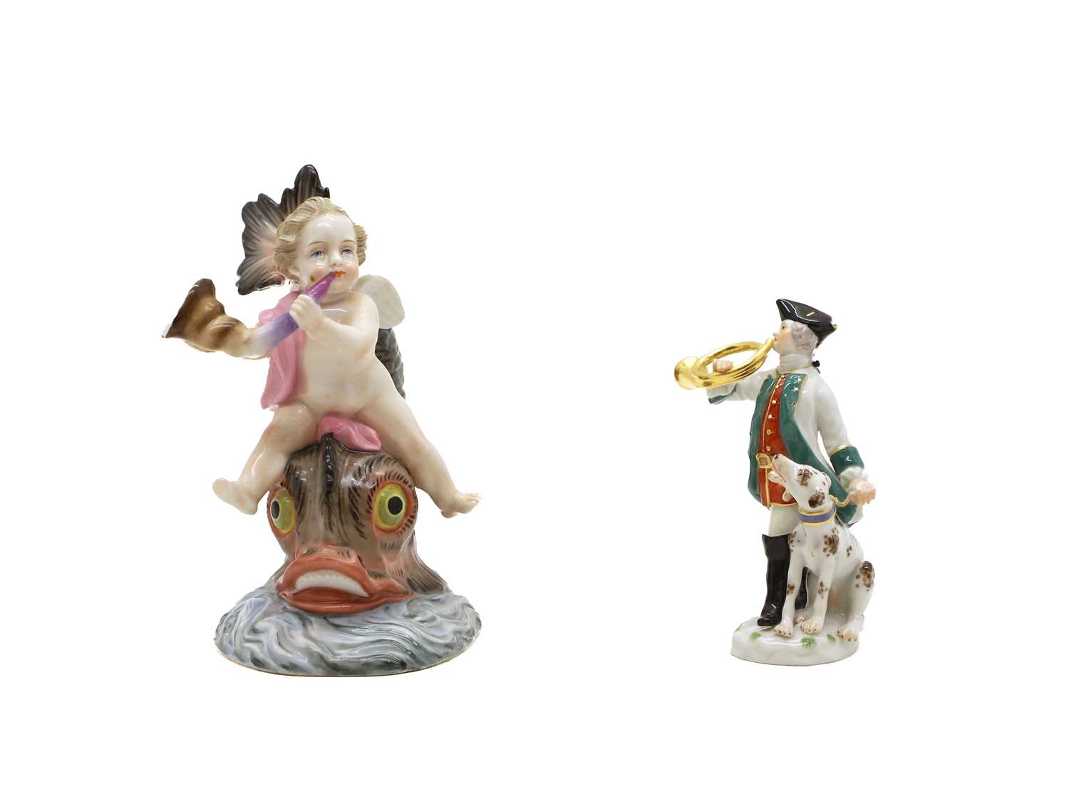 Lot 206 - A Meissen porcelain figure