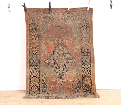 Lot 435 - A Persian rug