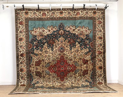 Lot 316 - A Tabriz carpet