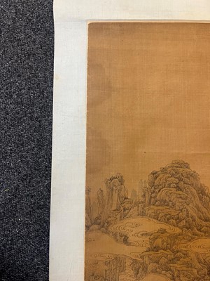 Lot 198 - A Chinese hanging scroll