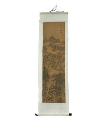 Lot 198A - A Chinese hanging scroll