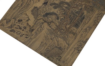 Lot 198 - A Chinese hanging scroll